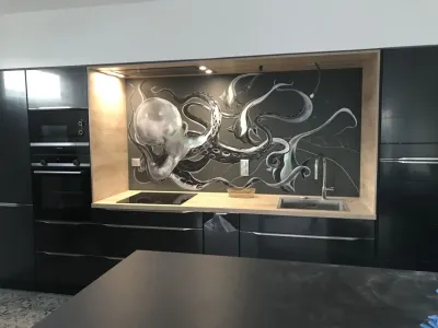 Fresque Pieuvre